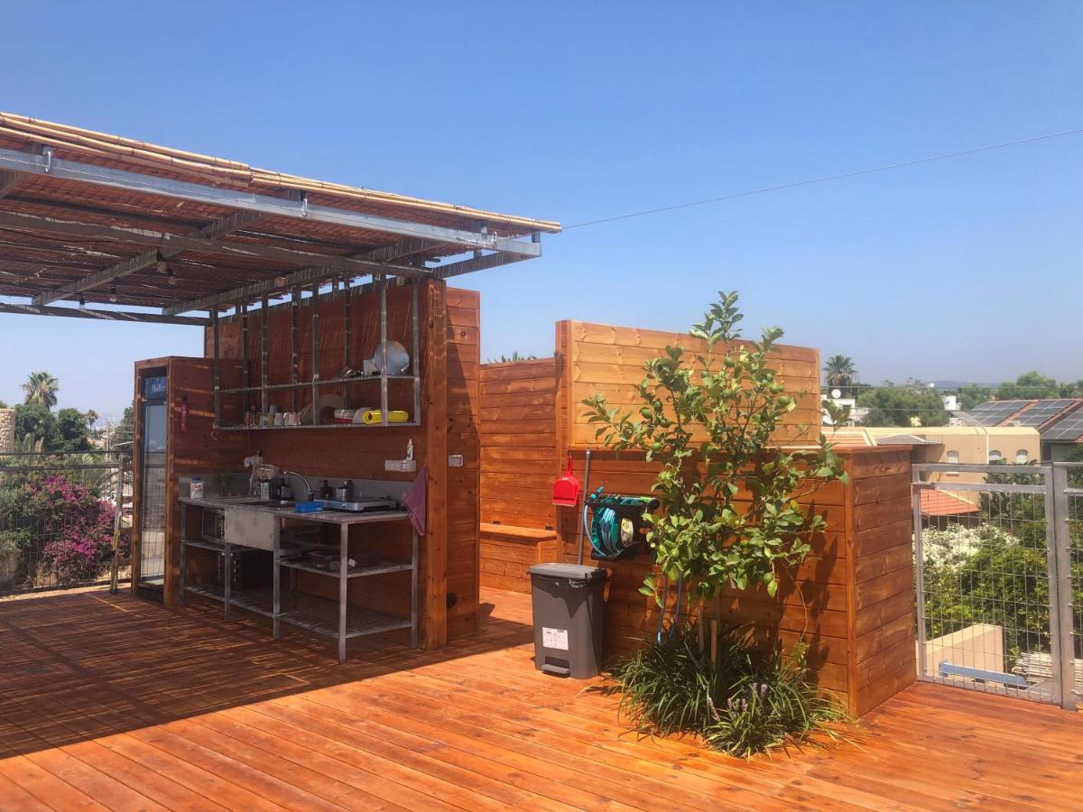 Atlit Rooftop Glamping Exterior foto